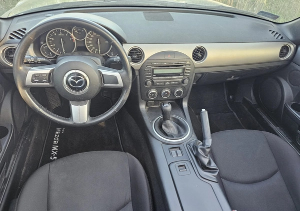 Mazda MX-5 cena 39900 przebieg: 183900, rok produkcji 2009 z Warszawa małe 56